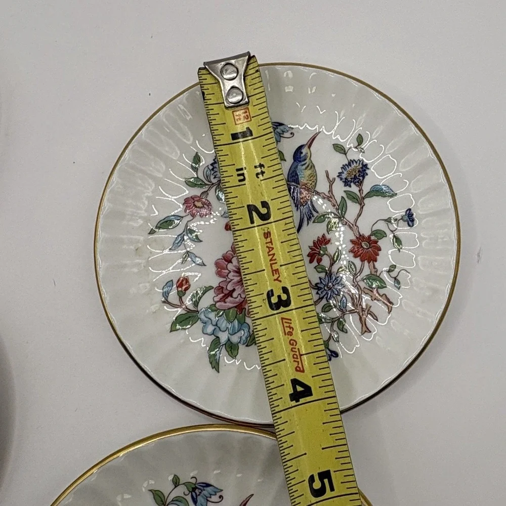 Aynsley Pembroke England Fine Bone China Bread Butter Plates Set of 4 (245)